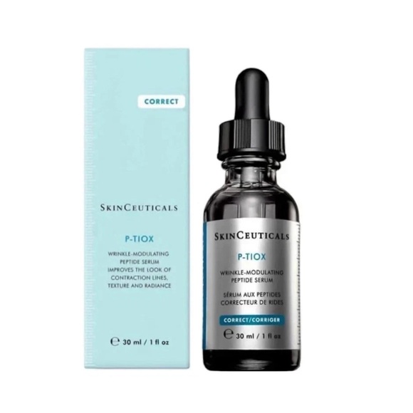 SkinCeuticals P-Tiox Peptide Serum - Black Bottle with Blue Box - Picture 1 of 3